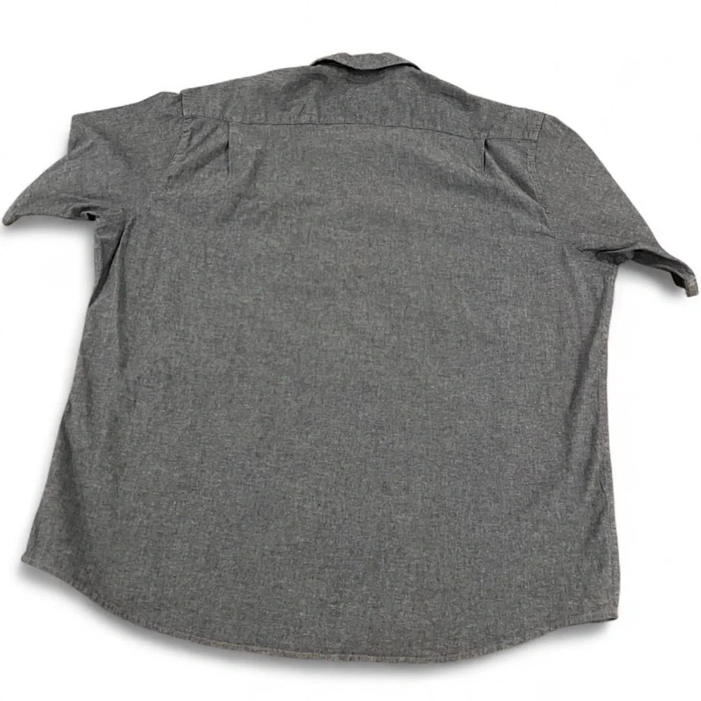 Wrangler Dark Gray‎ Casual Button-Down Shirt Size 2X